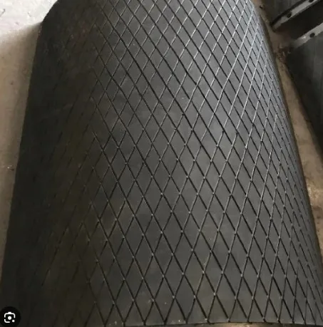 Lençol de borracha com textura diamante