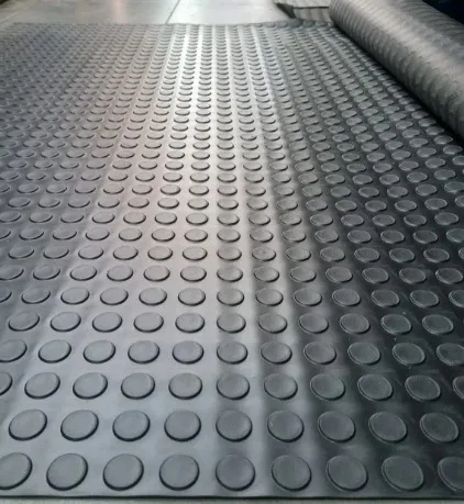 Lençol de borracha com textura moeda